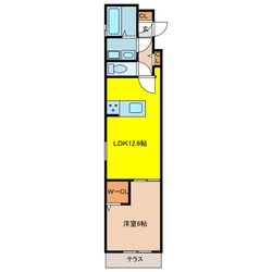 フロイデミーツ曳馬の物件間取画像